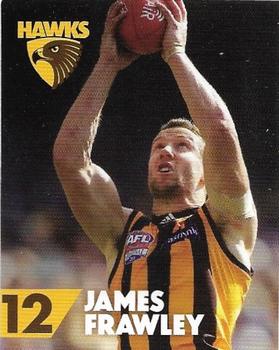 2016 Hawthorn Junior Members Stickers #NNO James Frawley Front